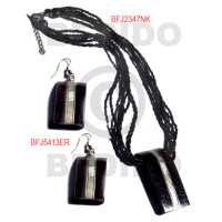 Set jewelry ordered individually as