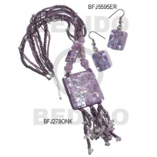 Set jewelry ordered individually as