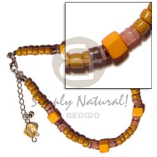 Mustard 4-5mm coco pokalet. hammershell