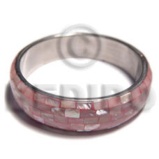 Pink kabibe shell blocking in