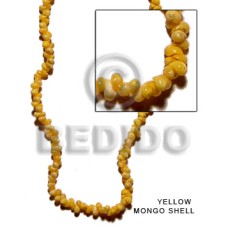 Yellow mongo shell