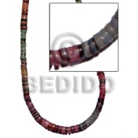 Rainbow hammershell heishe