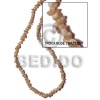 Troca natural nude crazy cut