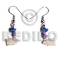 Dangling crazy cut shell