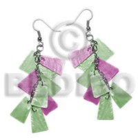 Dangling subdued green lavender alt. 20mmx15mm