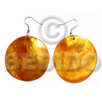 Dangling 35mm round orange hammershell