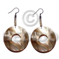 Dangling 35mm brownlip ring