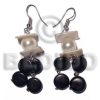 Dangling 10mm black coco sidedrill
