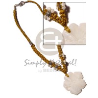 40mm kabibe shell flower