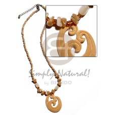 2-3mm coco pokalet natural white