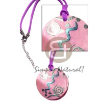 45mm round kabibe pink