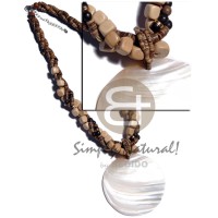 3 rows twisted 7-8mm coco