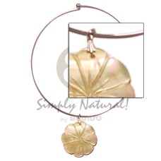 Nickel-free silver hoop ring