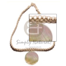 Choker macramie round