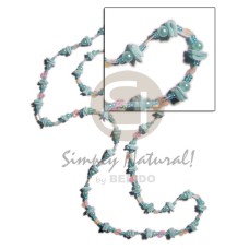 36 in. continuous powder blue