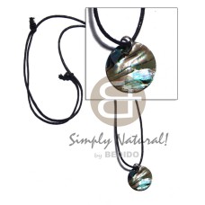 25mm paua abalone on adjustable