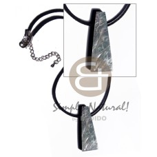 48mmx18mm triangular laminated cracking green