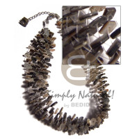 1in flat choker criss cross