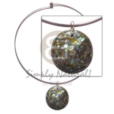 Nickel free silver hoop ring