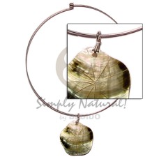 Nickel-free silver hoop ring