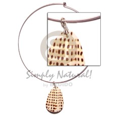 Nickel-free silver hoop ring