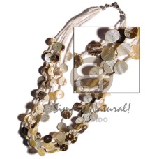 6 rows 8mm green shell