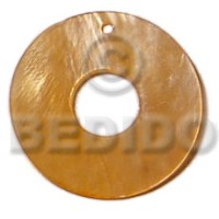 40mm donut golden yellow