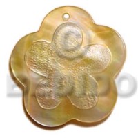 Scallop mop flower design
