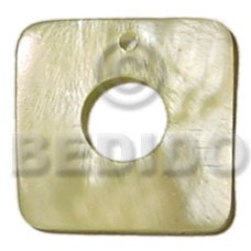 40mmx40mm light yellow square hammershell