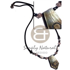 35mmx20mm blacklip shell inlaid