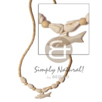 2-3mm coco heishe natural