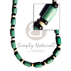 Green wood tube pukalet