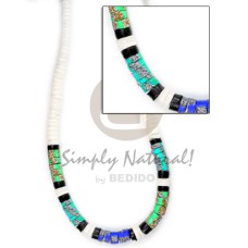 Graduated white clam 7-8mm