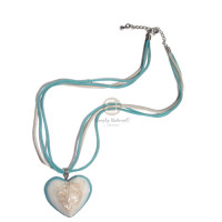 3 rows leather thong