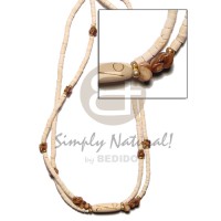 2 rows 2-3 mm heishe