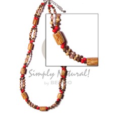 2 rows 2-3 red brown bleach coco