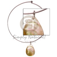 Nickel-free silver hoop ring