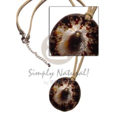 Beige leather thong piktin