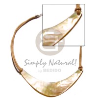 Mop choker on wax cord