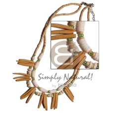 2 rows 2-3mm coco heishe