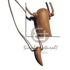 50mmx17mm tusk nangka wood on