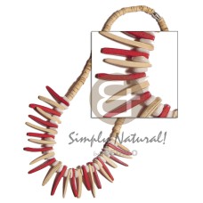 4-5mm coco heishe natural white