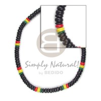 4-5mm rasta design dominant black