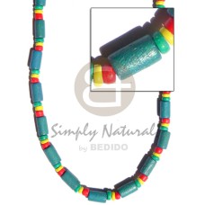 Green wood tube pukalet