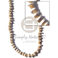 4-5 mm coco tiger heishe