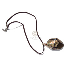 50mmx35mm laminated and embossed brownlip