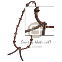 2-3mm coco pokalet. natural brown