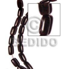 Oval black camagong 14x18mm