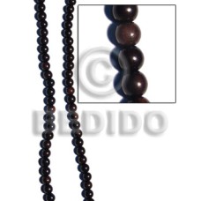 Tiger camagong round beads 6mm