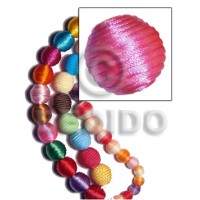 20mm natural white round wood